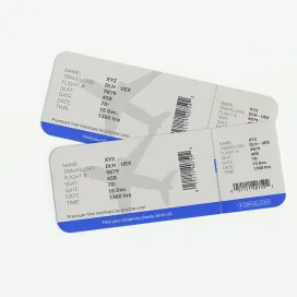 Boarding Pass Air Tickets